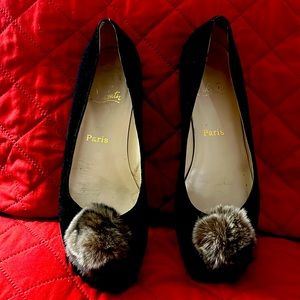 Pre loved Louboutin flats great condition